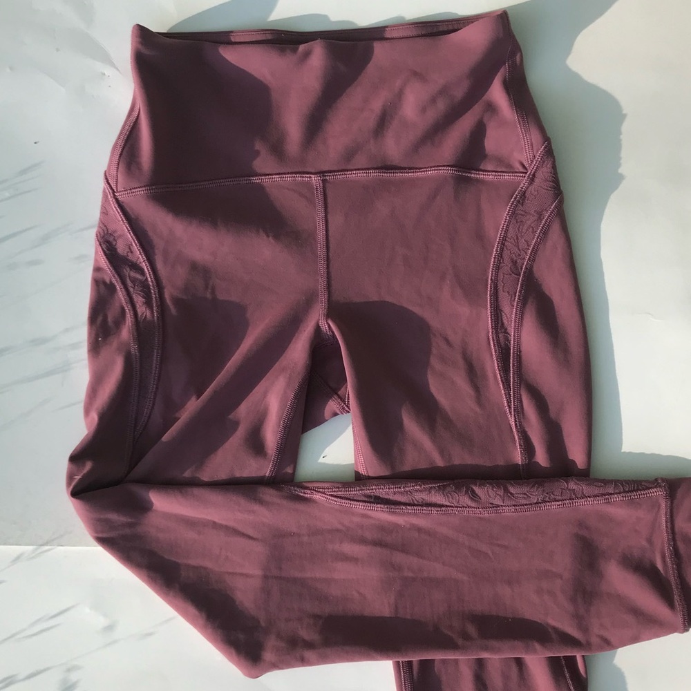 Lululemon athletica Plum/blush/dusty rose Leggings